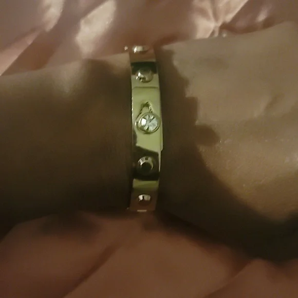 Michael Kors Gold Plated Cuff Bracelet - Picture 1 of 4
